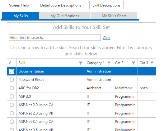 Skill DB Pro’s Revamped Interface